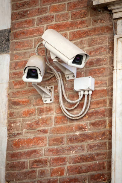 istock Security cameras for the safety 639699820