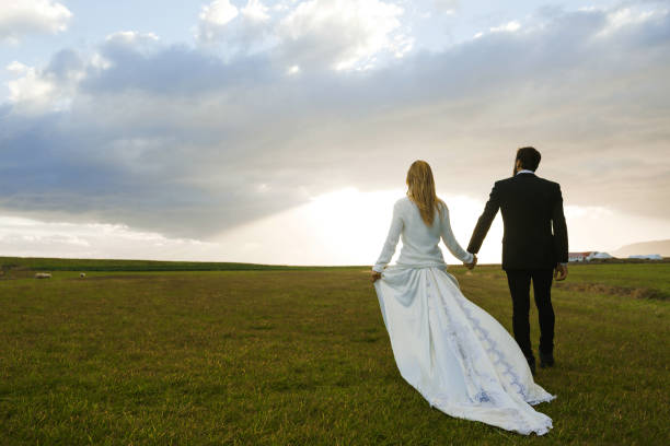 istock Promenade of newlyweds 639701432
