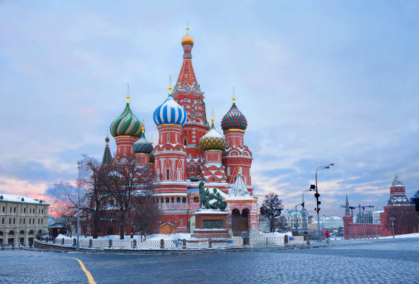 istock St. Basil's Cathedral on Red Square in Moscow. 639703724