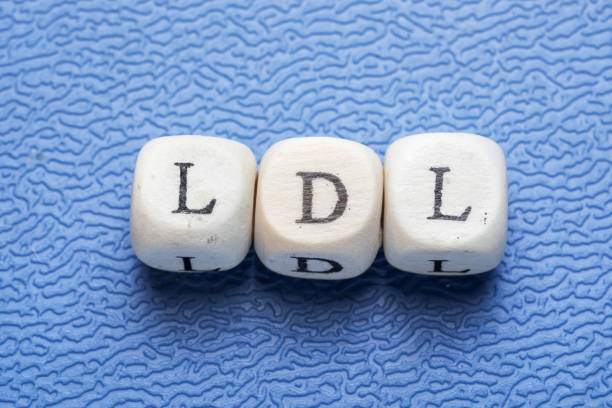 palabra ldl (lipoproteína de baja densidad) - lipoprotein fotografías e imágenes de stock