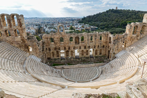 istock Theatre the Odeon in Athens 639708262