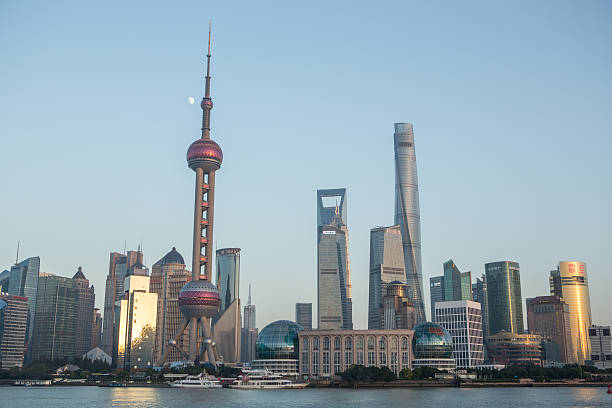 istock Shanghai skyline, China 639709782