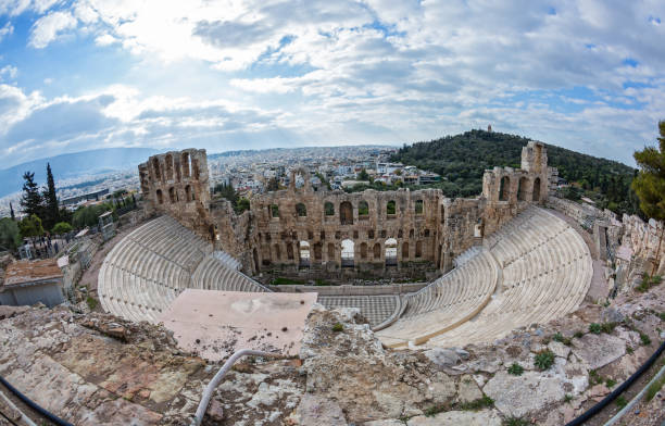istock Theatre the Odeon in Athens 639709954
