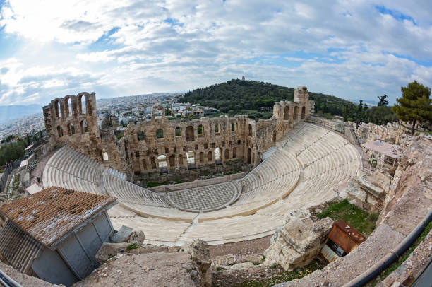 istock Theatre the Odeon in Athens 639710054