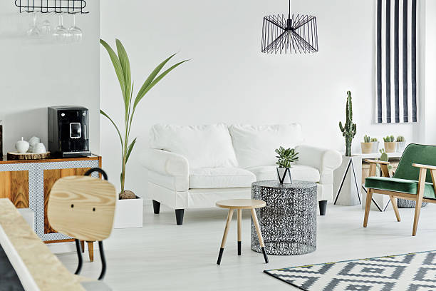 istock Cozy living room area 639715504