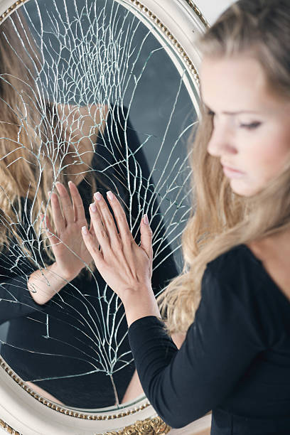 istock Young girl and mental illness 639715930