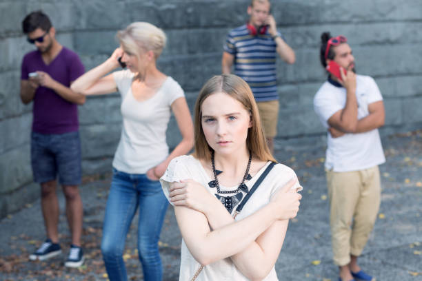 istock Lonely among people 639719060
