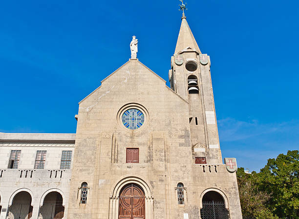 istock Christian churches and the blue sky 639722154