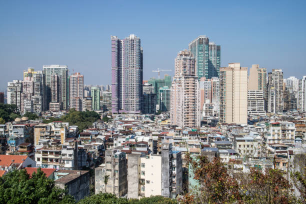 istock Macau city and its skyline 639724662