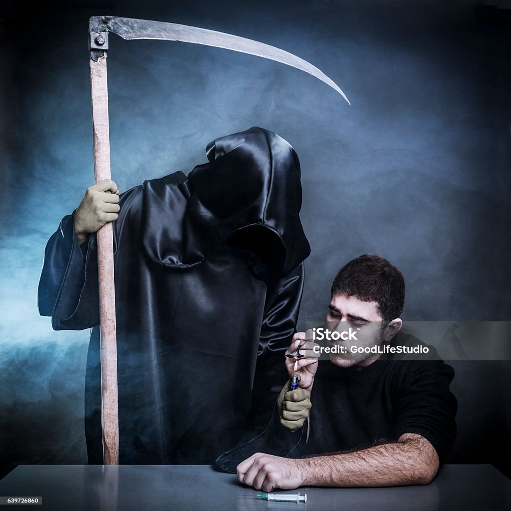Drugs Are Going To Kill You Stock Photo - Download Image Now ...