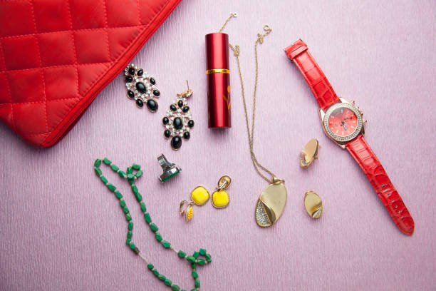 istock jewelry on a pink background 639726948