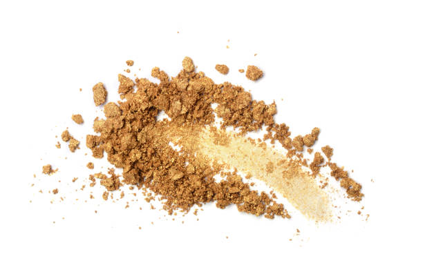 istock Smear of crushed gold eyeshadow 639727206