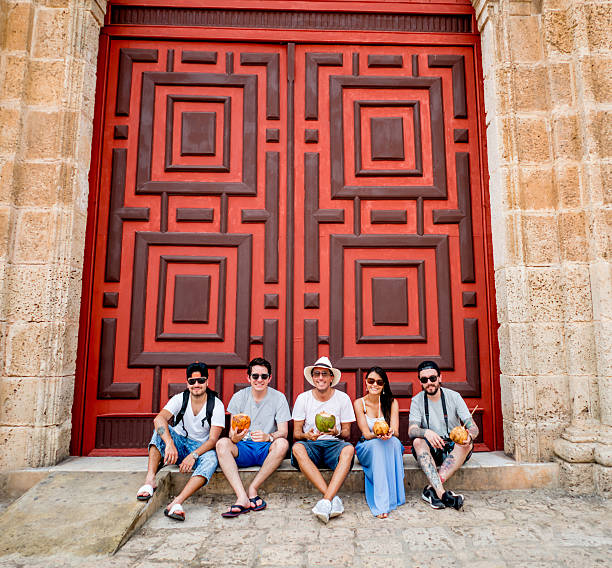 istock Tourists in Cartagena 639728114