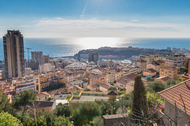 istock Across the rooftops of Monaco and Beausoleil 639730994