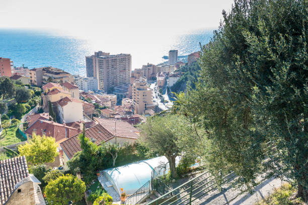 istock Across the rooftops of Monaco and Beausoleil 639732894