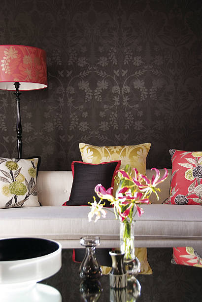 istock Interior of sofa in living room 639733042