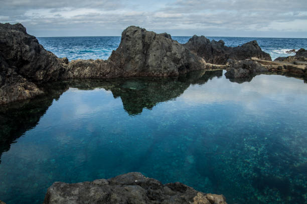 istock Natural water pools in Garachico 639735542