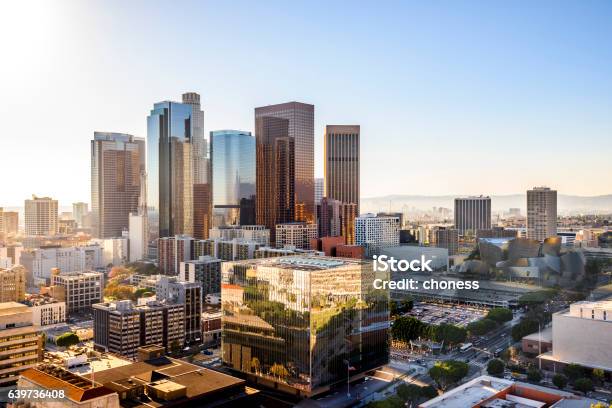 Los Angeles California Stock Photo - Download Image Now - City Of Los Angeles, Los Angeles County, Urban Skyline