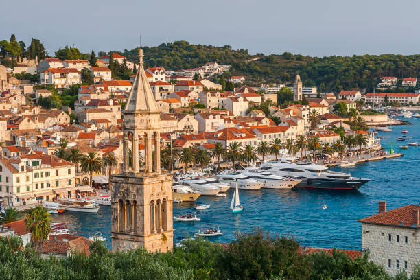 istock Nice City Hvar in Hvar Island in Croatia 639737206