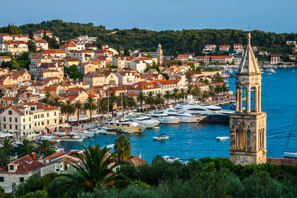 istock Nice City Hvar in Hvar Island in Croatia 639737348