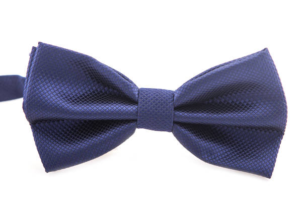istock blue ribbon bow tie isolated on white background 639753124