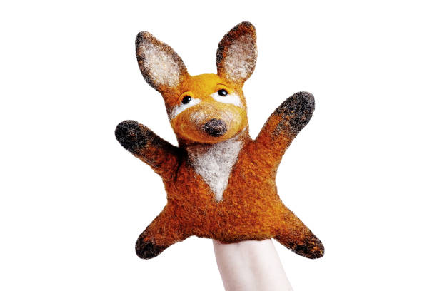 istock cute toy squirrel put on a hand 639753738