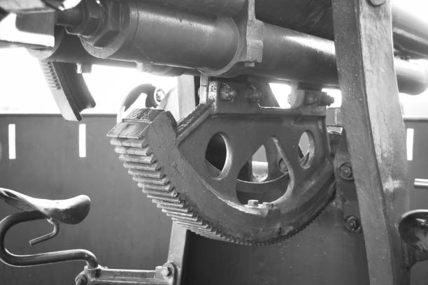 istock Battleship Texas- Gear for 3-Inch Guns 639755952