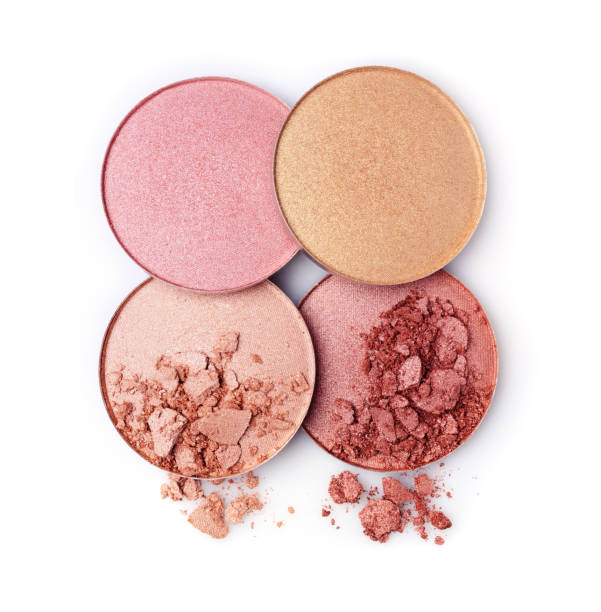 istock Golden and beige crushed blush or eye shadow 639758350