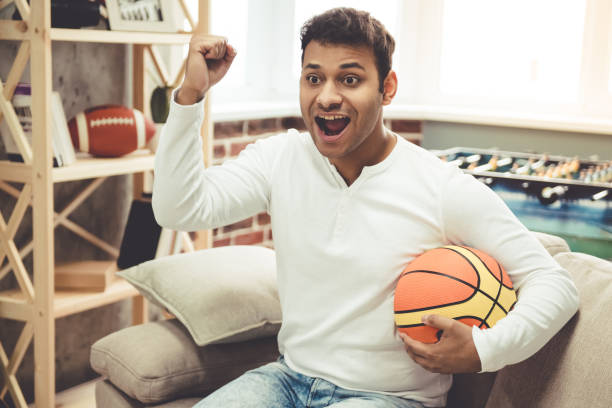 istock Afro American man at home 639759536