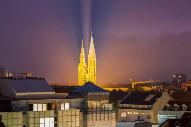 St. Katharinen Church in Braunschweig. Braunschweig, Lower Saxony, Germany.