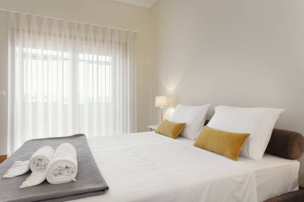 istock Brightly and Fresh Bedroom Suite 639761786