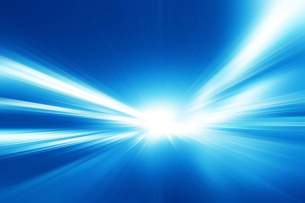 istock Abstract image of high speed on the road at night. 639761830