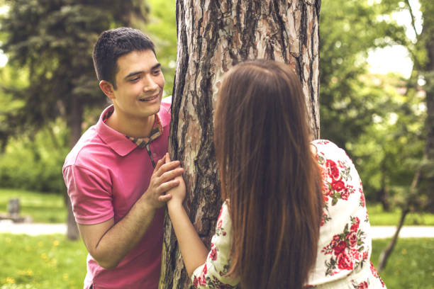istock Couple in the park 639762694