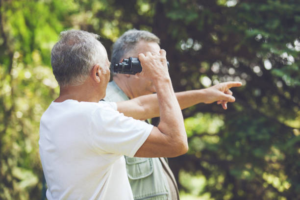 istock Senior friends in nature 639762886