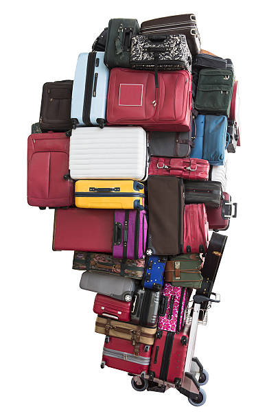 istock Large pile of luggage 639771396