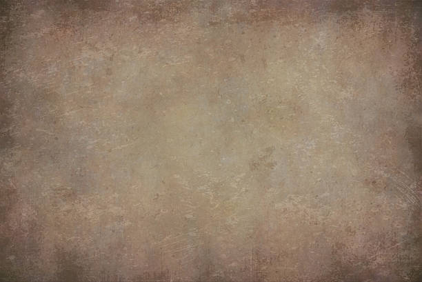 istock Brown dotted grunge texture, background 639772658