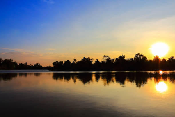 istock Beautiful atmosphere sky at sunset. 639772836