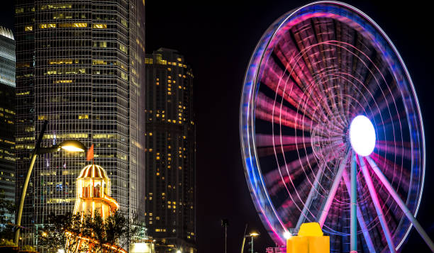 istock Hong Kong cityscape at night 639778170