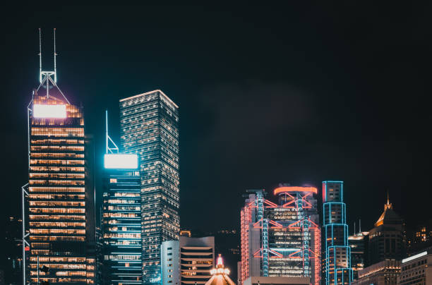 istock Hong Kong cityscape at night 639778198