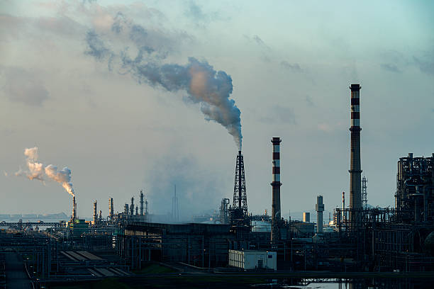 istock Petrochemical plant 639780826