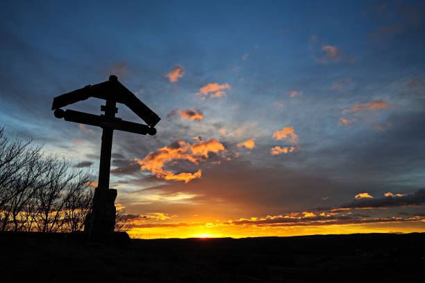 istock Sunrise with marterl in the foreground 639794822