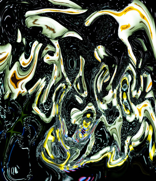 istock Abstract Water Art Mess Light or dark and Texture Background 639794924