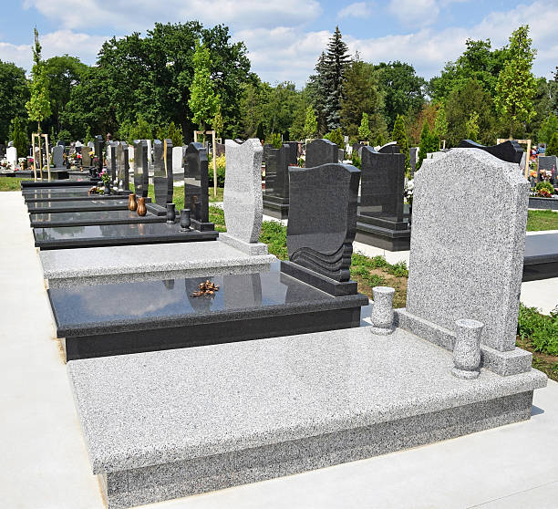 istock Tombstones in the public cemetery 639805574