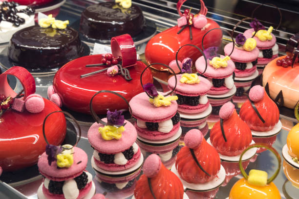 istock Variety of sweet cakes 639817388
