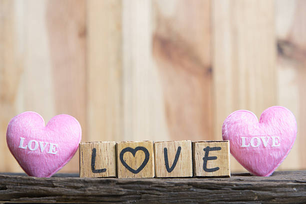 istock Heart with wooden alphabet 639820190