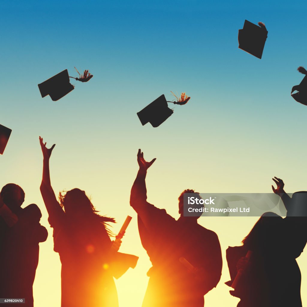 Celebration Education Graduation Student Success Learning Concep Celebration Education Graduation Student Success Learning Concept Graduation Stock Photo