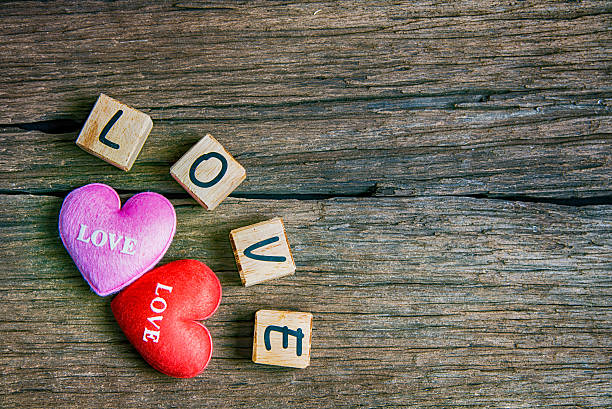 istock Heart with wooden alphabet 639822248