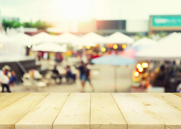 istock Food Exhibition Blurred 639828612