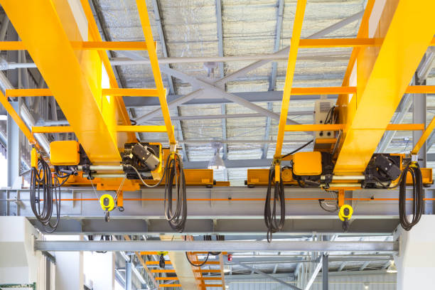 istock Overhead Crane Factory 639828678
