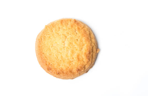 istock Butter cookies biscuit isolated on white background 639829020